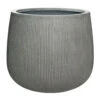Pax Planter - Ridged Dark Grey -Plants Sale Store Pax Planter Ridged Dark Grey 55x48.5cm
