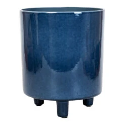 Pisa Plant Pot - Navy 12 Pisa Plant Pot - Navy -Plants Sale Store Pisa Plant Pot Navy 20x24cm