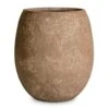 Polystone Coated Plain Balloon Planter - Rock -Plants Sale Store Polystone Coated Plain Balloon Planter Rock 48x55cm