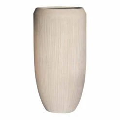 Polystone Coated Plain Coppa Planter - Natural -Plants Sale Store Polystone Coated Plain Coppa Planter Natural 51x100cm