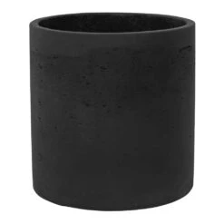 Puk Plant Pot - Black Washed -Plants Sale Store Puk Plant Pot Black Washed 15x15cm