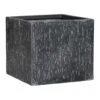 Raindrop Cube Planter - Anthracite -Plants Sale Store Raindrop Cube Planter Anthracite