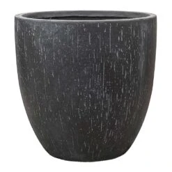 Raindrop Egg Planter - Anthracite -Plants Sale Store Raindrop Egg Planter Anthracite 44x43cm