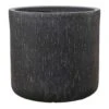 Raindrop Round Planter - Anthracite -Plants Sale Store Raindrop Round Planter Anthracite 34x32cm