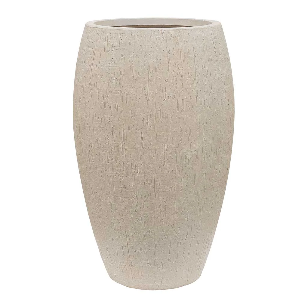Raindrop Tall Balloon Planter - Stone 3 Raindrop Tall Balloon Planter - Stone