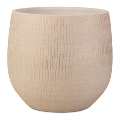 Ryan Plant Pot - Sand Gold -Plants Sale Store Ryan Plant Pot Sand Gold 22x20cm