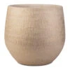 Ryan Plant Pot - Sand Gold -Plants Sale Store Ryan Plant Pot Sand Gold 31x28cm