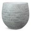 Ryan Plant Pot - White Black 2 Ryan Plant Pot - White Black -Plants Sale Store Ryan Plant Pot White Black Large