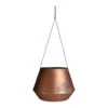 Soho Hanging Plant Pot - Aged Copper -Plants Sale Store Soho Hanging Plant Pot Aged Copper 21x15cm