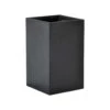 Solid Square Planter - Dark Grey 2 Solid Square Planter - Dark Grey -Plants Sale Store Solid Square Planter Dark Grey 15x15x26cm