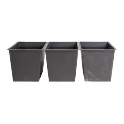 Solid Rectangle Planter - Dark Grey -Plants Sale Store Solid Trough Planter Dark Grey 110x40x40cm 3