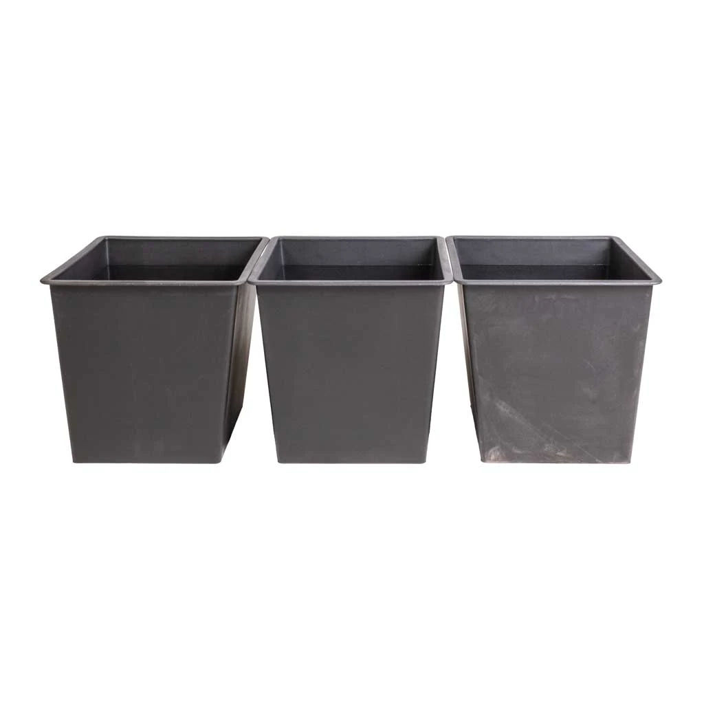 Solid Trough Planter - Dark Grey 5 Solid Trough Planter - Dark Grey - Image 3