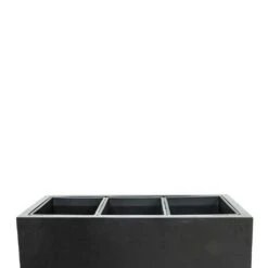Solid Rectangle Planter - Dark Grey -Plants Sale Store Solid Trough Planter Dark Grey 110x40x40cm 4