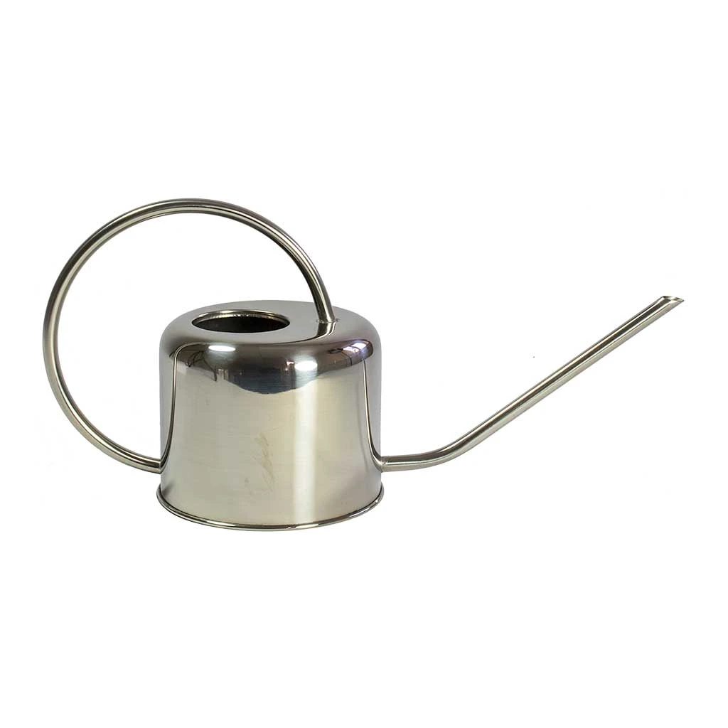 Stainless Steel Watering Can 1L 3 Stainless Steel Watering Can 1L