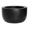 Sunny Natural Bowl Planter - Black 1 Sunny Natural Bowl Planter - Black -Plants Sale Store Sunny Natural Planter Black 45x27cm