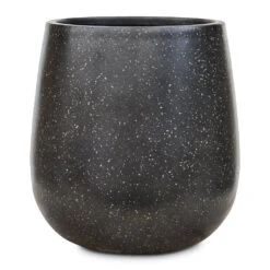 Terrazzo Balloon Planter - Black 12 Terrazzo Balloon Planter - Black -Plants Sale Store Terrazzo Balloon Planter Black 38x40cm