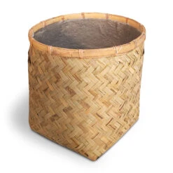 Zayn Bamboo Planter 29 Zayn Bamboo Planter -Plants Sale Store Zayn Bamboo Planter 31.5x33cm 3